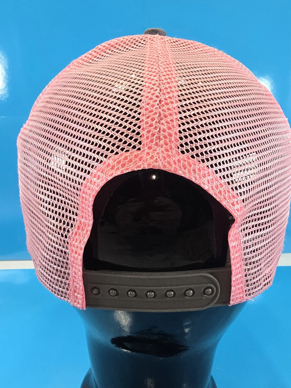 John Deere KFG Pink Gray Mesh Trucker Snapback Hat